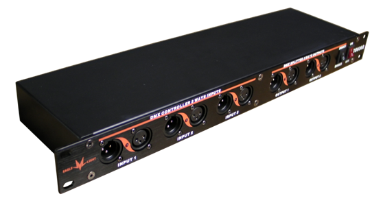 CS0302  DMX512混頻器（DMX信號切換+DMX信號分配器）DMX Mixer