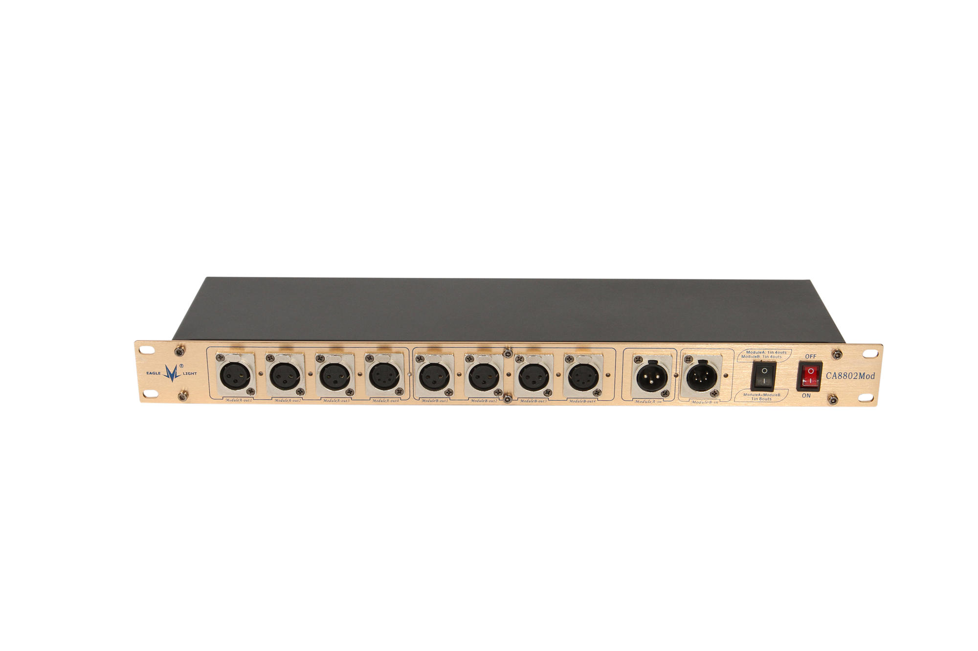 CA8802MOD 8路模塊放大器 Modular Splitter 8CH